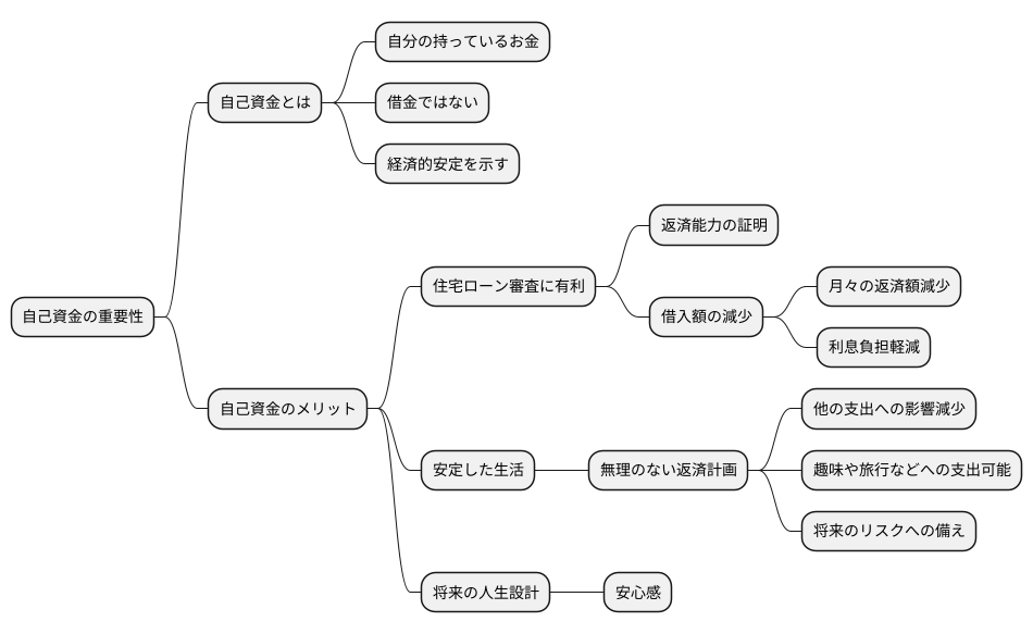 自己資金の役割